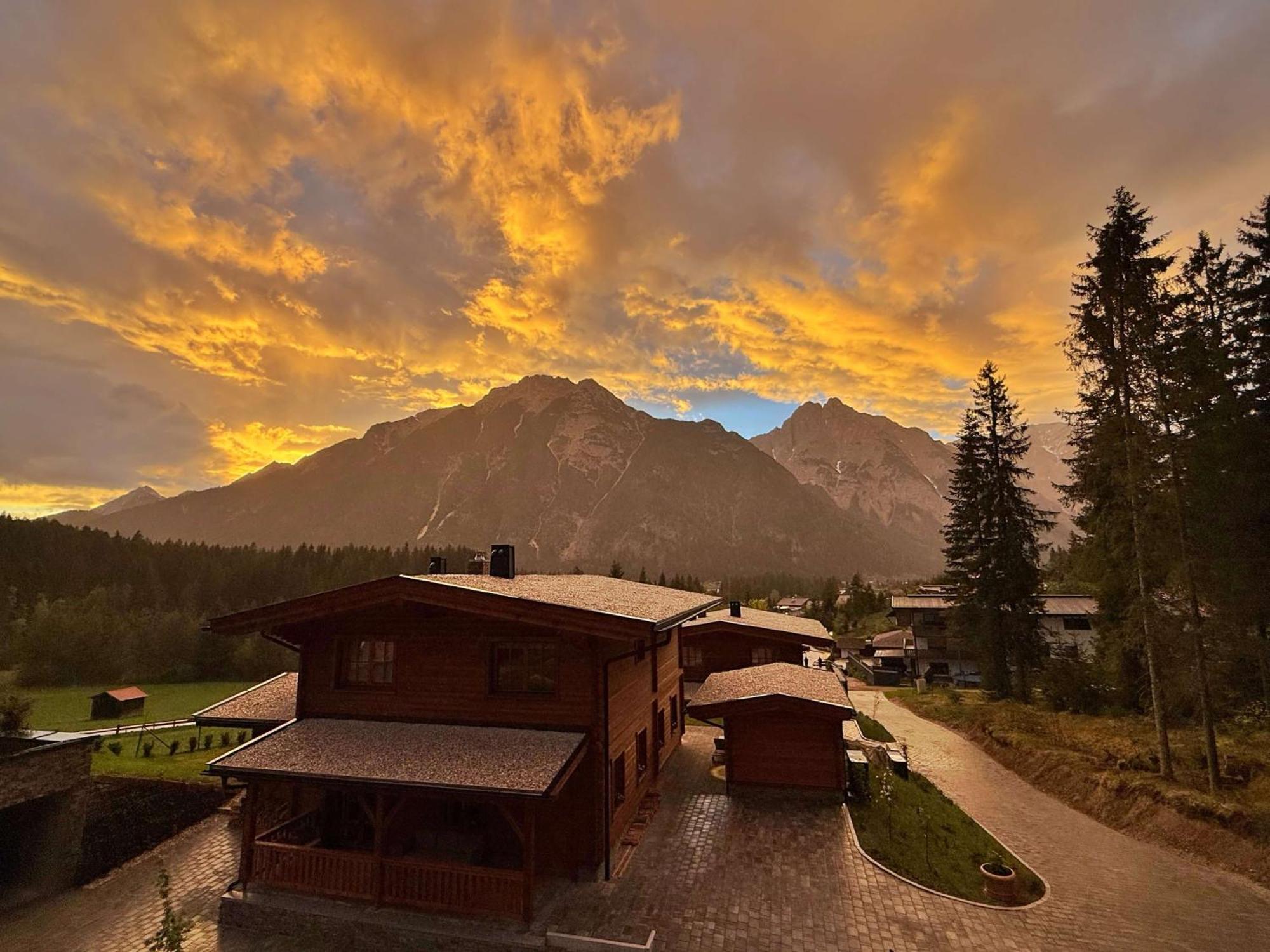 Sissi'S Green Chalets Leutasch Exterior foto